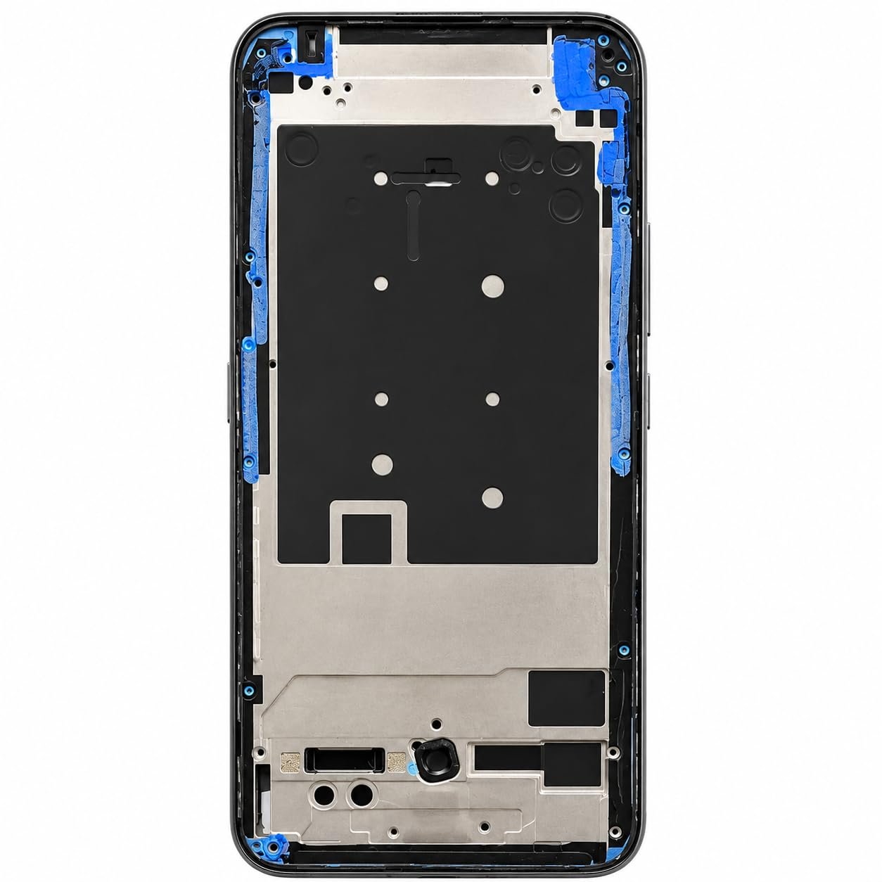 LCD Middle Frame Chrome Body For Vivo V17 Pro Black